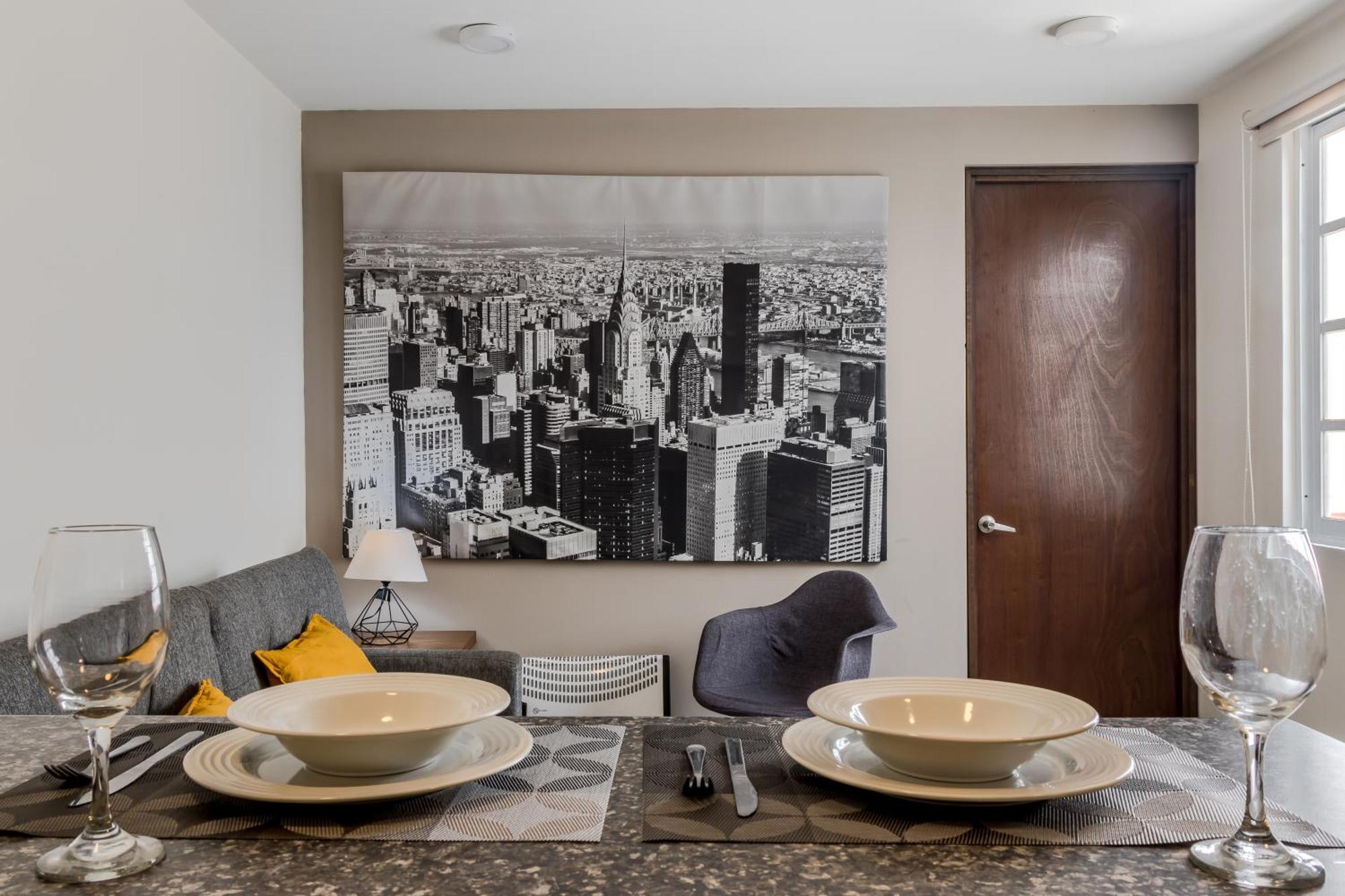 Om 686 Urban Lofts Narvarte Мексико Сити Екстериор снимка