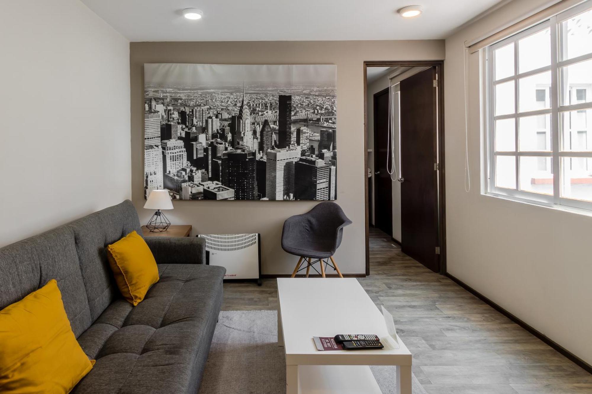 Om 686 Urban Lofts Narvarte Мексико Сити Екстериор снимка